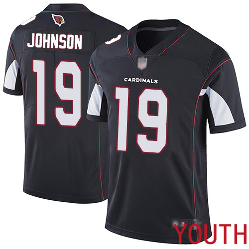 Arizona Cardinals Limited Black Youth KeeSean Johnson Alternate Jersey NFL Football #19 Vapor Untouchable->youth nfl jersey->Youth Jersey